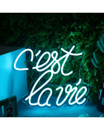C'est Lavie Neon Sign