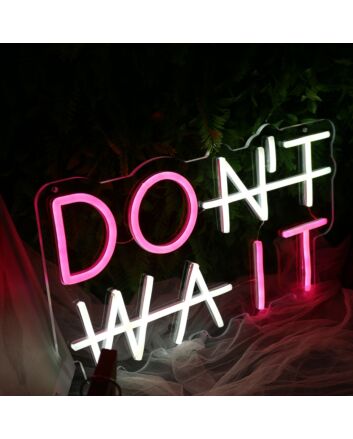 Do It Pink Neon Sign