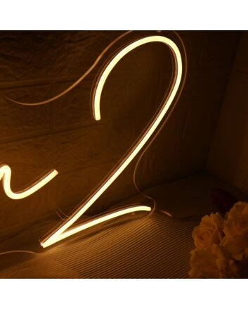 Linda 2 Yellow Neon Sign