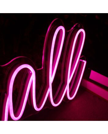 Kyndall Pink Neon Sign