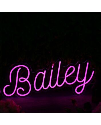 Bailey Pink Neon LED Sign