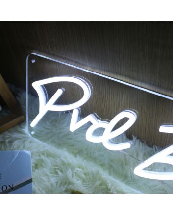Pvd Beauty White Neon Sign