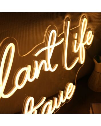 Abundant Like Boutique Yellow Neon Sign