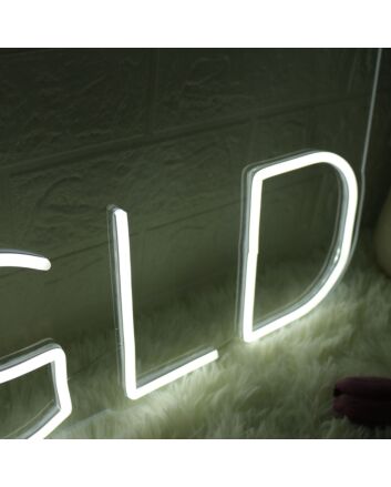 You Are So GLD White Neon Sign