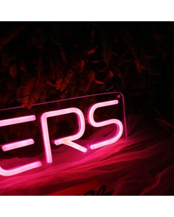 Neers Red Custom Neon Sign