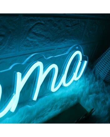 Emma Blue Custom Neon Sign