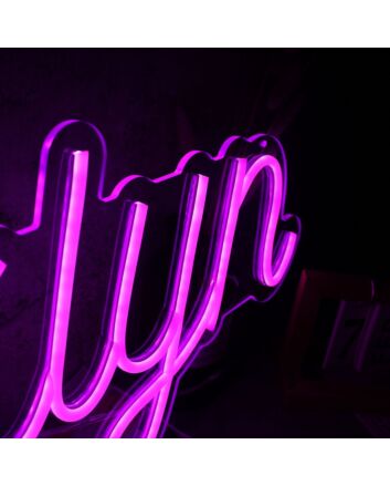 Brooklyn Pink Neon Sign