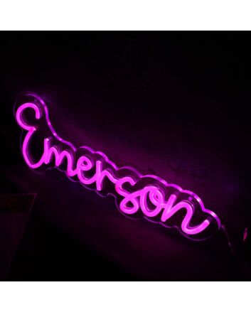 Emerson Pink Neon Sign