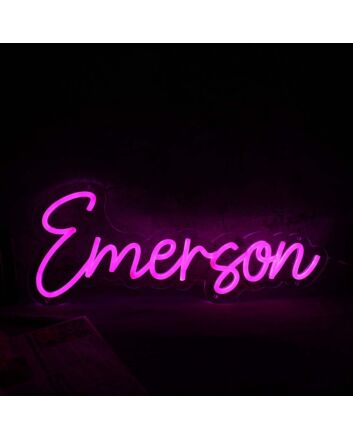 Emerson Pink Neon Sign