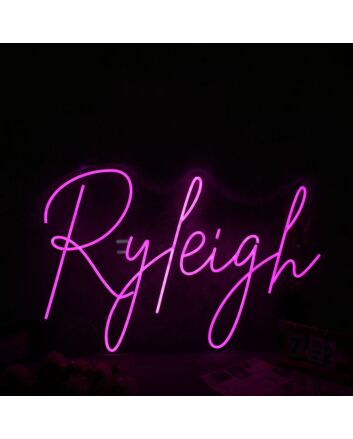 Rylerigh Pink Neon Sign