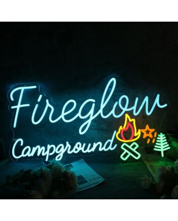 Fine Glow Campgroud Neon Sign