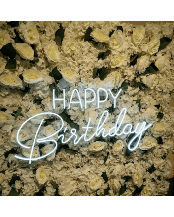 Happy Birthday LED Neon Sign