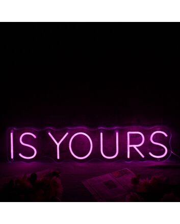 Is Your Pink Custom Neon Sign