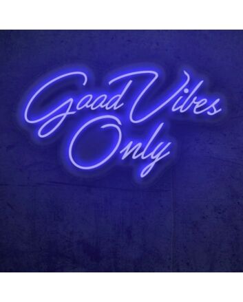 Good Vibes Only LED Neon Sign