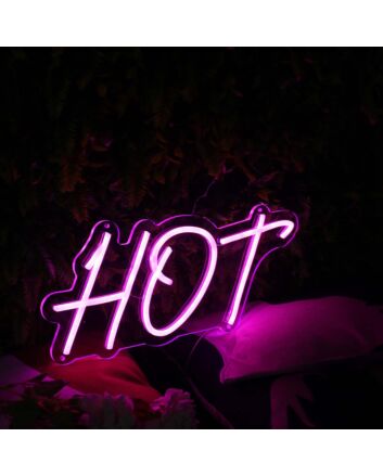 Hot Dark Purple Neon Sign