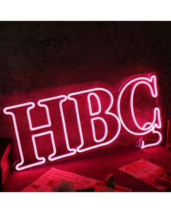 HBC Red Custom Neon Sign