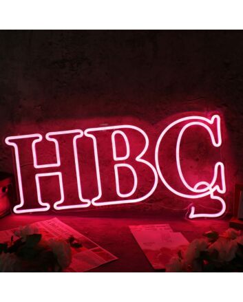 HBC Red Custom Neon Sign