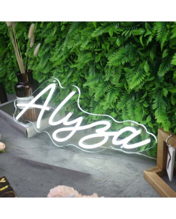 Alysa White Neon Sign