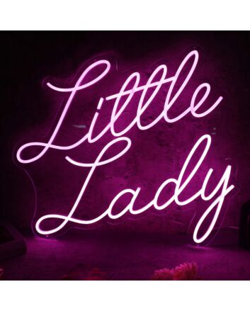 Little Lady Pink Neon Sign