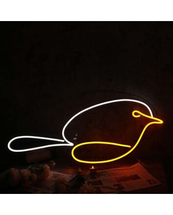 Litte Cute Bird Custom Neon Sign
