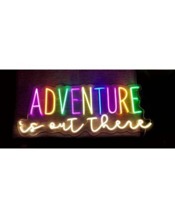 Adventure is Out There LED Neon Sign