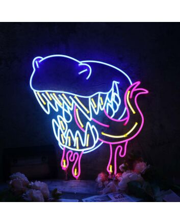 Monster Mouth Custom Neon Sign
