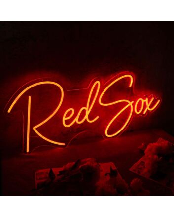 Red Sox Red Neon Sign