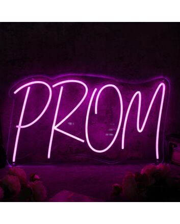 PROM Pink Custom LED Neon Sign
