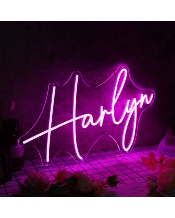 Harlyn Pink Neon Sign