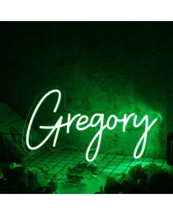 Gregory Green Neon Sign