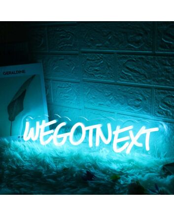 We Got Next Blue Custom Neon Sign