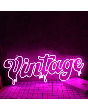 Melting Vintage Custom Neon Sign