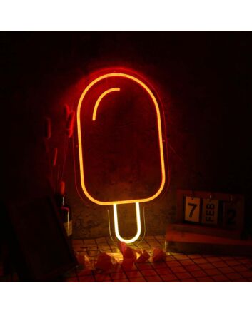Ice Lolly Custom Neon Sign