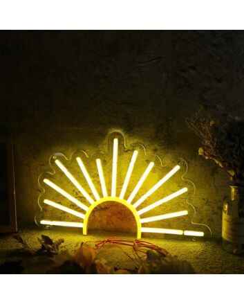 Sunrise Yellow Custom Neon Sign