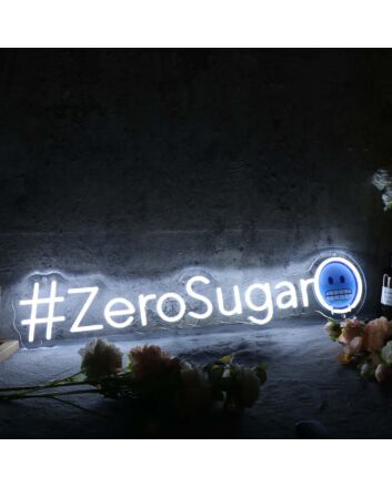 Zero Sugar Custom Neon Sign