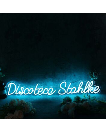 Discoteca Stahlke Blue Neon Sign