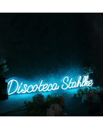 Discoteca Stahlke Blue Neon Sign