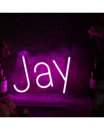 Jay Name Neon Sign
