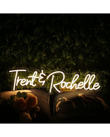 Trent And Rochelle Neon Sign