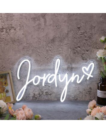 Jordyn Name Neon Sign