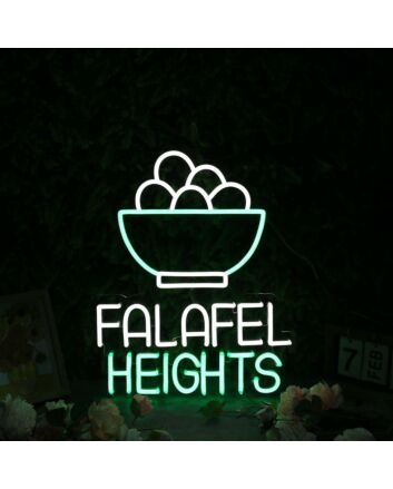 Falafel Heights Custom Neon Sign