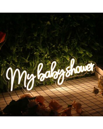 My Babyshower Neon Sign