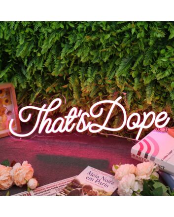 That's Dope Purple Neon Sign