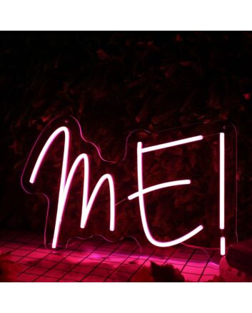 Me Red Custom Neon Sign