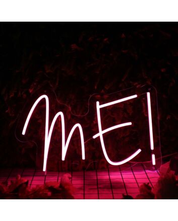 Me Red Custom Neon Sign