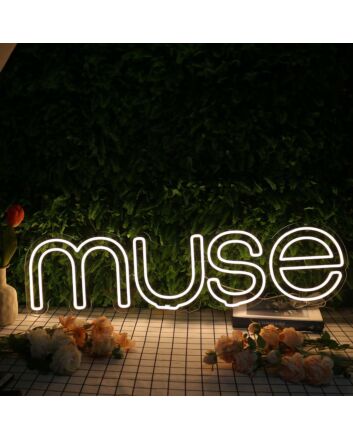 Muse Yellow Neon Sign