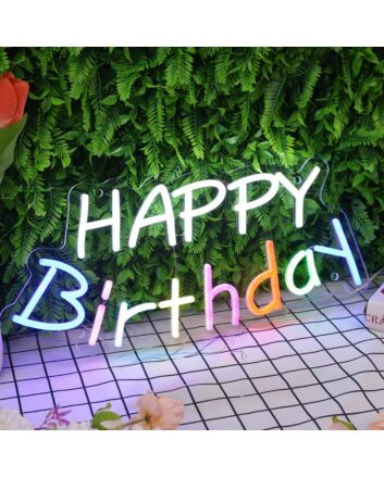 Happy Birthday Custom Neon Sign