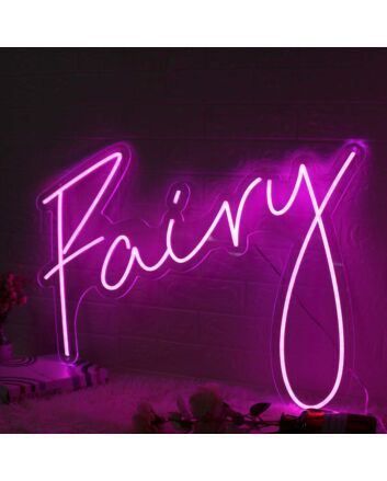 Fairy Purple Neon Sign