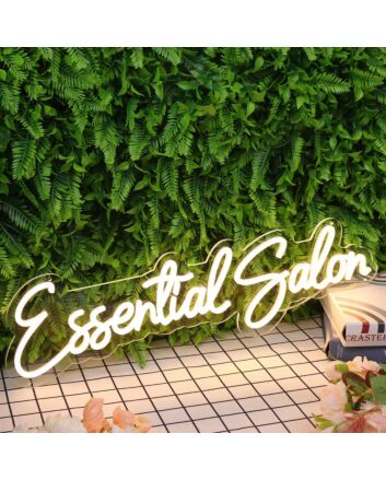 Essential Salon Yellow Neon Sign