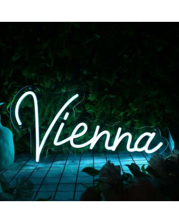 Vienna Blue Neon Sign